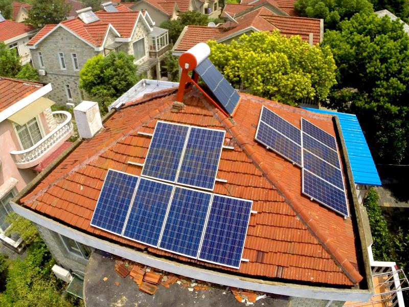 上海3KW斜屋顶项目Shanghai China 3KW Pitched Roof Mount Project.JPG